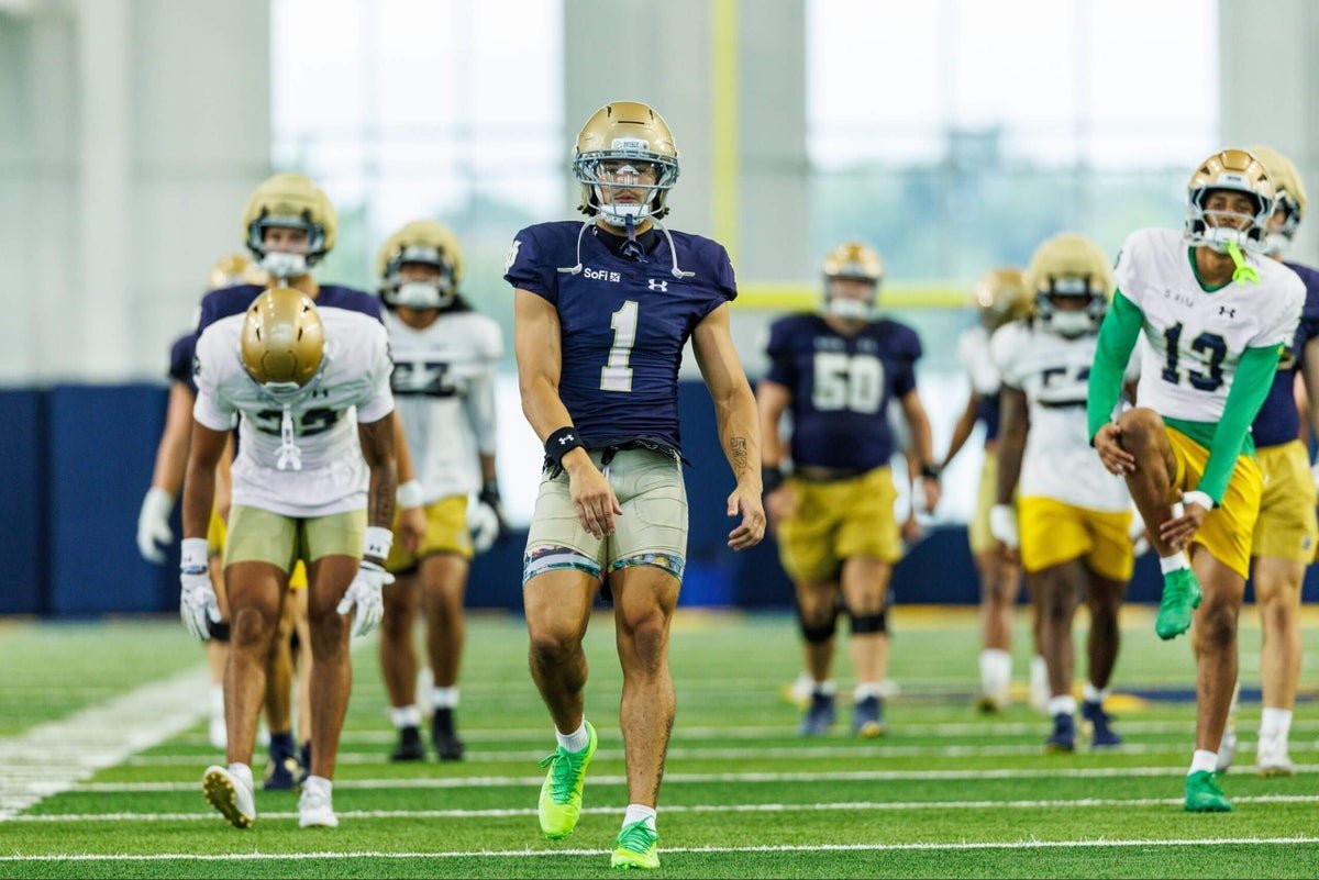 Where Notre Dame stands at every spot on the depth chart exiting preseason camp