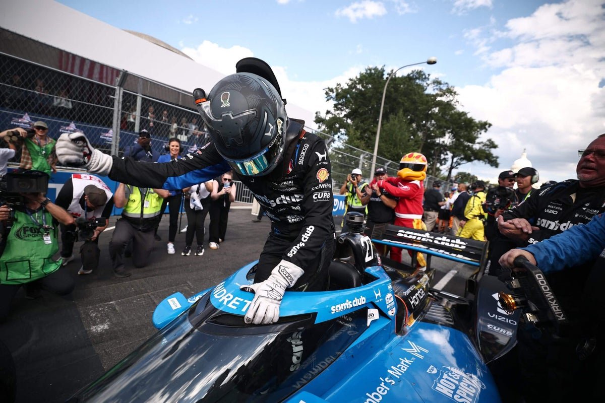 American Kyle Kirkwood wins IndyCar’s Freedom 250 in Washington, D.C.