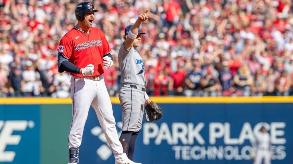 Lineups, live updates for Rays-Guardians ALCS Game 4