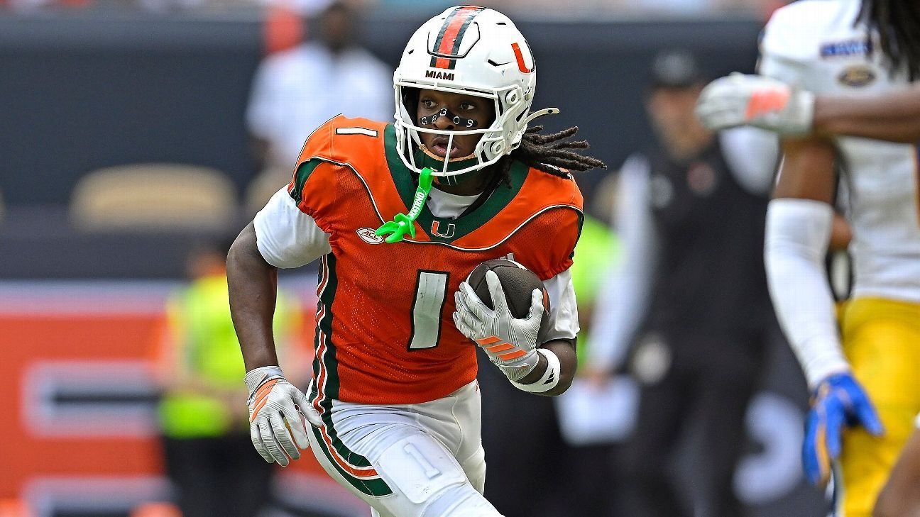 Heisman race after Week 8 – Miami’s Malachi Toney catches up